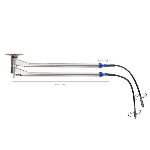 Ceiling-mounted articulated arm - ZX.2672-D175 - Idrobase Group Srl - industrial