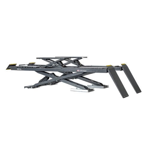 Scissors car lift - ATH-Cross Lift 50 OGA - ATH-Heinl GmbH & Co. KG - 5 ton / electro-hydraulic / for car