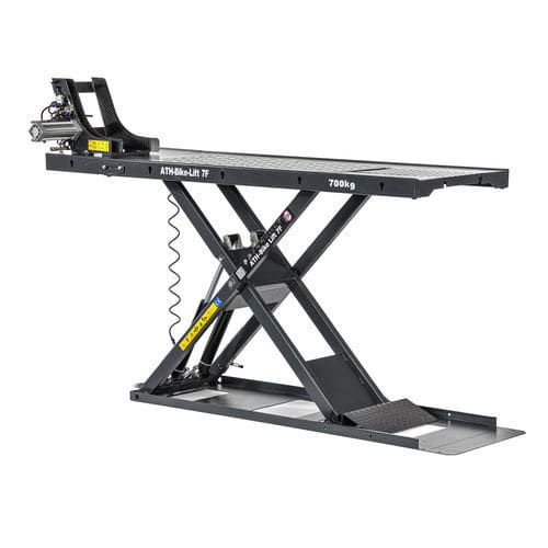 Scissors car lift - ATH-Bike Lift 7F - ATH-Heinl GmbH & Co. KG - electro-hydraulic / for motorcycles