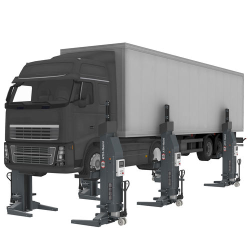 Electro-hydraulic mobile column - ATH RG8.5-6 WB - ATH-Heinl GmbH & Co. KG - for trucks / for buses / for car