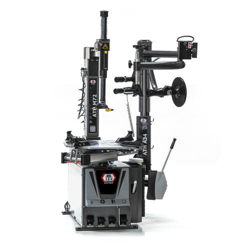 Car tire changer - ATH M72 + A34 - ATH-Heinl GmbH & Co. KG - for motorcycles / automatic / semi-automatic