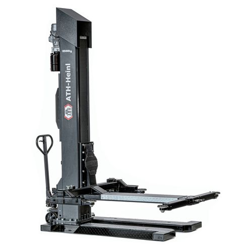 Single post lift - ATH-Single Lift 25M - ATH-Heinl GmbH & Co. KG - 2.5 ton / electro-hydraulic / for car