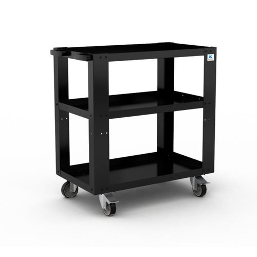 Storage trolley - WB-T3.2 - RO & Co. S.p.A. Keen Space - 3 levels / compact / with brake
