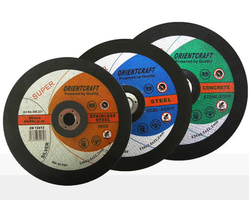 Stone cut-off wheel - 200.00 - Lianyungang Orientcraft Abrasives Co., Ltd. - for stainless steel / fiberglass-reinforced