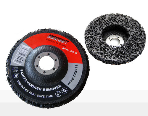 Aluminum oxide abrasive disc - 800.02 - Lianyungang Orientcraft Abrasives Co., Ltd. - for auto body / cleaning / for metal