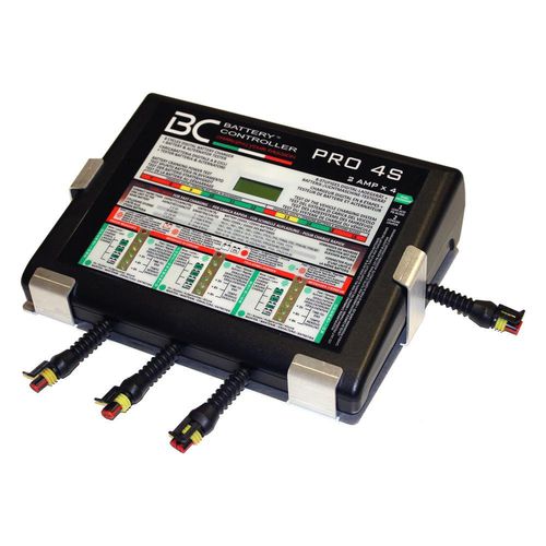 Desktop battery charger - PRO 4S - BC Battery Controller - Forelettronica Srl - lithium / lead-acid / automatic
