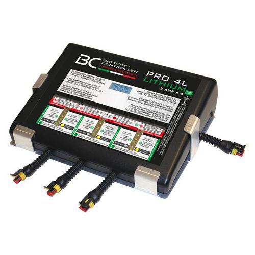 Desktop battery charger - BC PRO 4L  - BC Battery Controller - Forelettronica Srl - lithium iron phosphate / automatic / digital
