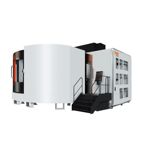 5-axis CNC machining center - VORTEX e-V - Mazak - vertical / double-column / BT 50