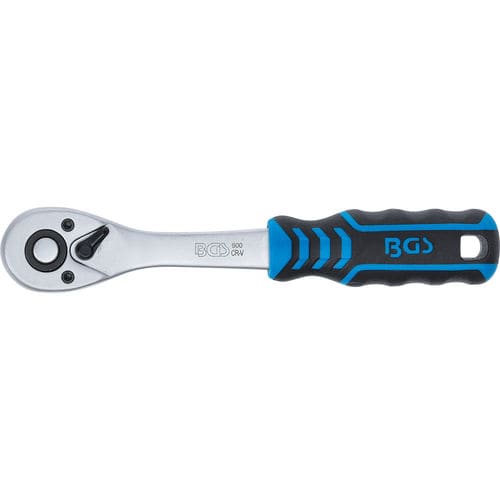 Manual ratchet - 600 - BGS technic KG - 1/4" / 90 teeth