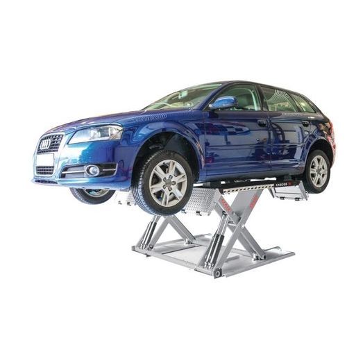 Double-scissor car lift - 14967 - Cascos Maquinaria, S.A. - 3 ton / hydraulic / for car