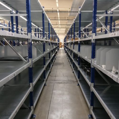 Storage warehouse shelving - Flexi - Mobilfer S.R.L. - with shelves / gravity