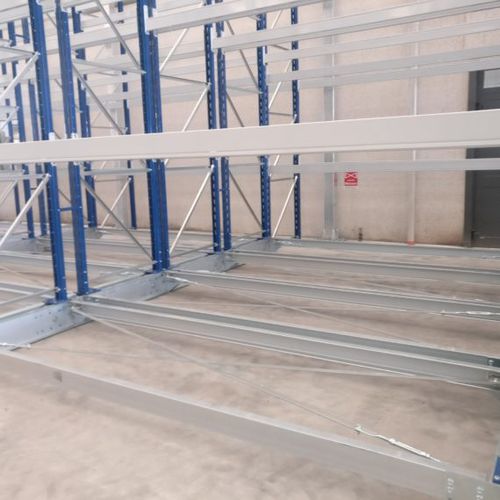 Storage warehouse shelving - Mobilfer S.R.L. - with shelves / mobile / for medium loads