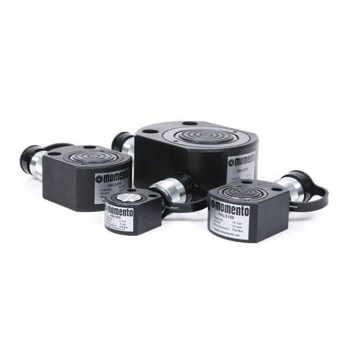 Flat cylinder - NSLS series - Momento AB - hydraulic / spring-return