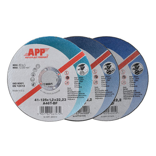 Stainless steel cutting disc APP SDC APP sp. z o.o. steel