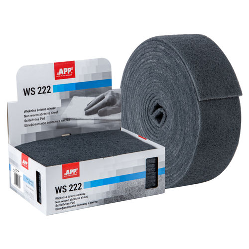 Non-woven abrasive roll - WS 222 - APP sp. z o.o. - resin / for auto body