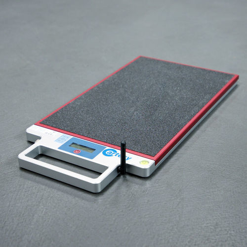 Metal wheel scale - IFX-10/20/30-LCD-F - Cartesy GmbH - for vehicles / portable / digital