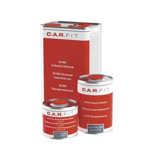 Coating varnish - 7-365-2500 - August Handel GmbH - CARFIT - two-component / water-based / for industrial materials