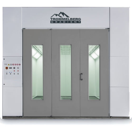 Closed circuit spray booth - SB7428DB - August Handel GmbH - CARFIT - for vehicles / filter / ventilated