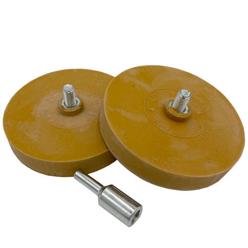 Rubber sanding disc - 3-804-1001 - August Handel GmbH - CARFIT - cleaning