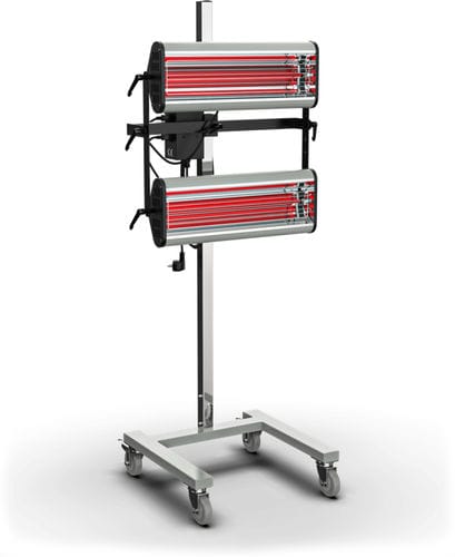 Infrared dryer - IR-X2 - B-TEC GmbH - continuous / for paint / for auto body