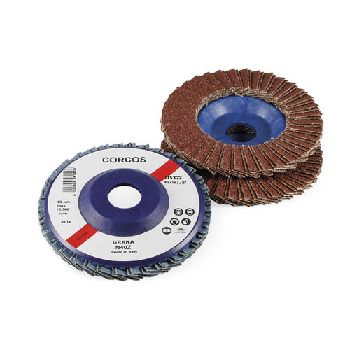 Finishing flap disc - 560 - Corcos Srl