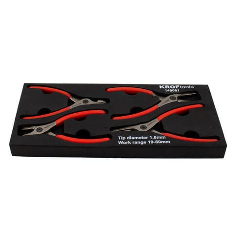 Snap ring pliers set - 140001 - KROFtools Professional Tools