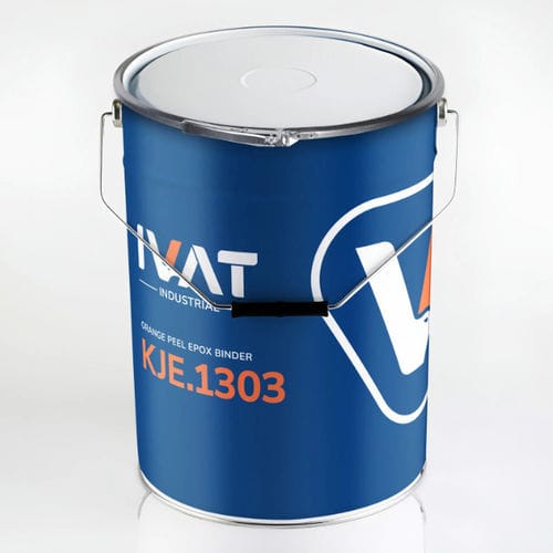 Abrasion-resistant coating - BINDER ORANGE PEEL EFFECT - IVAT Coatings Srl - epoxy / industrial / two-component