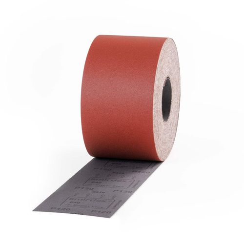 Aluminum oxide abrasive roll - 640 J  - Smirdex SA - cotton / resin / for wood