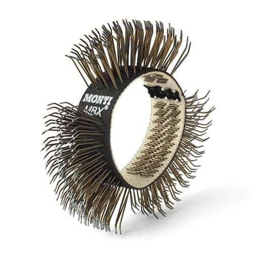 Belt brush - MBX® Course Black - Monti-Werkzeuge GmbH, Part of Monti Group - surface treatment / steel / for tools