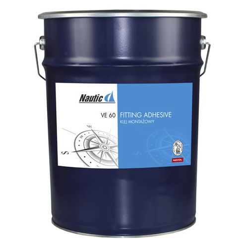 Polyester adhesive - VE 60 - Novol Sp. z o.o. - glass / single-component / for bonding