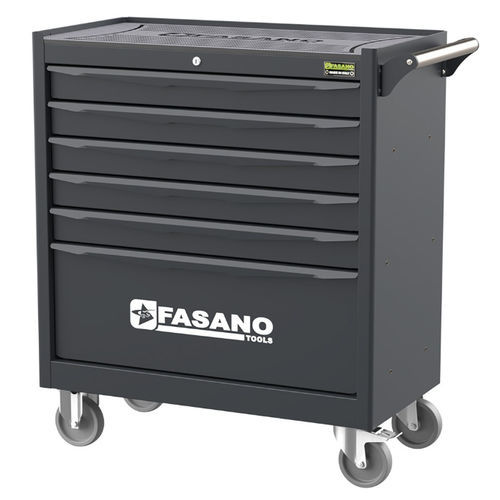 Workshop trolley - FG 124V/6G - Fasangas S.r.l. - stainless steel / 4-wheel drive
