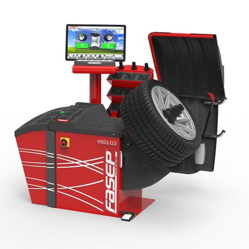 Car wheel balancer V653 Revolution FASEP 2000 SRL for trucks