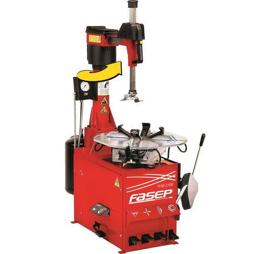 Car tire changer - RAE.2108 - FASEP 2000 SRL - for motorcycles / automatic / vertical