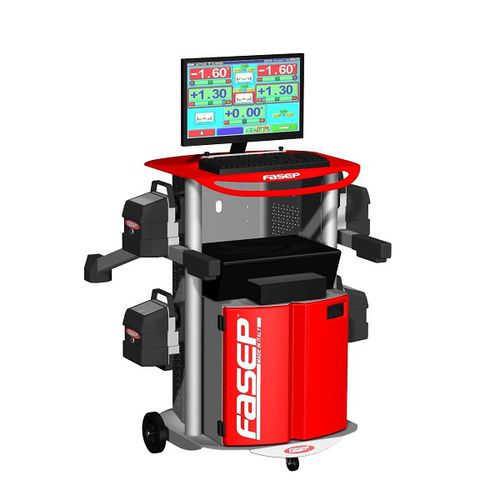 6 CCD alignment machine - VCO-K.Eco - FASEP 2000 SRL - for trucks / bus