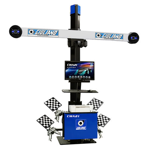 3D alignment machine - CWA21 - GIULIANO INDUSTRIAL S.p.A. - for car / with automatic camera