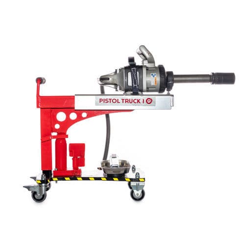 Pneumatic impact wrench - PT series - Good Tool S.L. - for the automotive industry / trolley-mounted