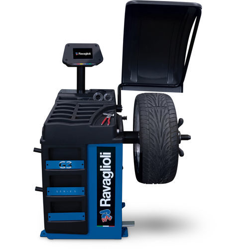 Car wheel balancer - GP3.128NR - Ravaglioli - automatic