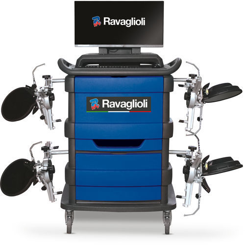 3D wheel aligner - RAVTD3200HPR.3 - Ravaglioli - for car / with automatic camera