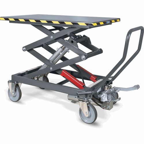 Foot-operated lift table - KTE100 - Ravaglioli - hydraulic / stationary