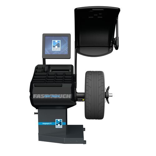 Car wheel balancer - Megaspin FT - Hofmann Megaplan GmbH - automatic / with touchscreen / computerized