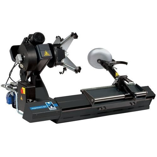 Truck tyre changer - megamount 2-30T - Hofmann Megaplan GmbH - semi-automatic / horizontal / electro-hydraulic