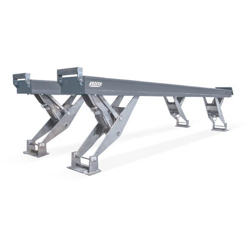 Scissors car lift - HDVL series  - BlitzRotary GmbH - electro-hydraulic / for car / 400 V
