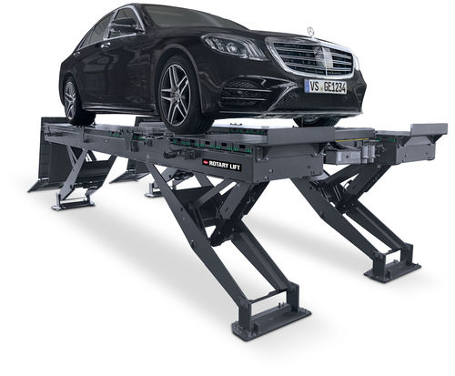 Scissors car lift - MB series - BlitzRotary GmbH - electro-hydraulic / for car / 400 V