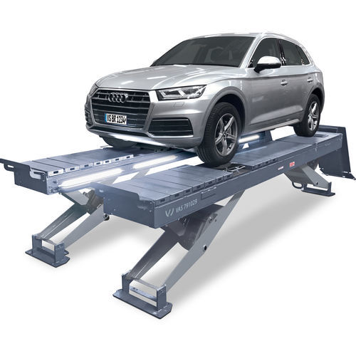 Scissors car lift - VAS 79 series - BlitzRotary GmbH - electro-hydraulic / for car / 400 V