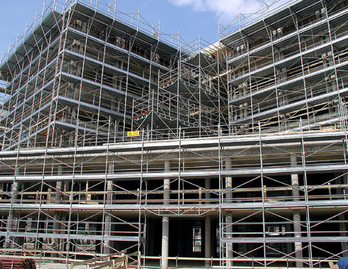 Fixed scaffolding - RP 105 - Ceta Spa - facade / modular
