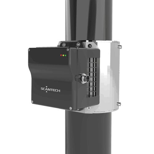 Humidity measurement system - AQUATRIM - SCANTECH - for plastic pellets / in-line / real-time