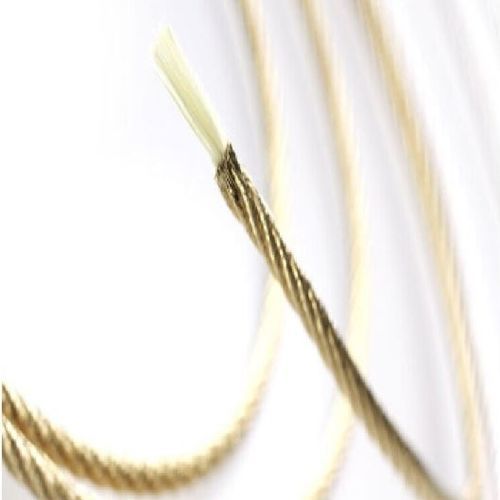 Coating electrical wire LEONI Draht GmbH copper / round / braided