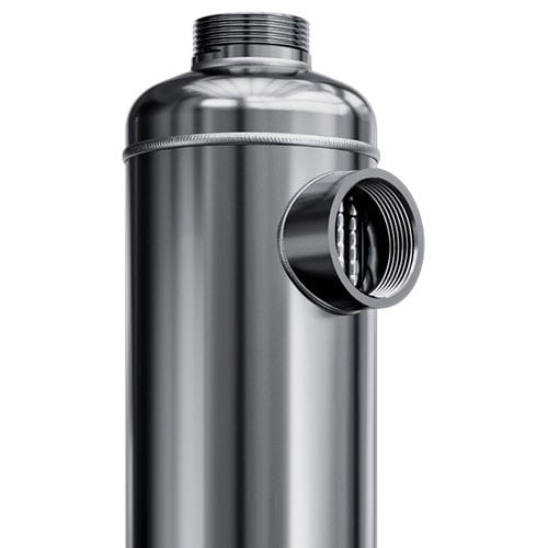 Shell and tube heat exchanger - REV TI series - HEXONIC CZ s.r.o. - liquid/liquid / titanium