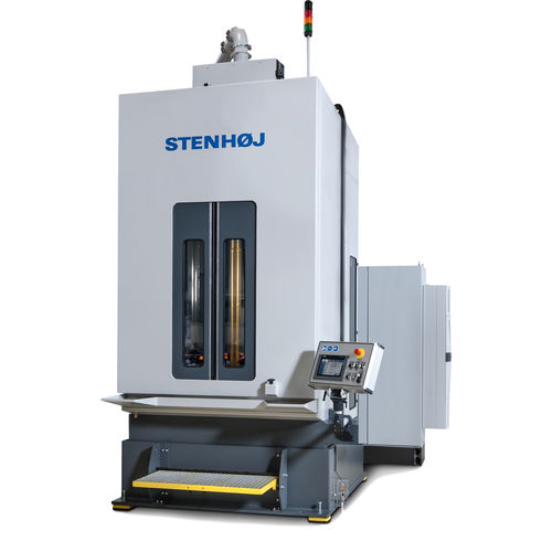 Electromechanical broaching machine - Stenhoj Hydraulik - with moving table