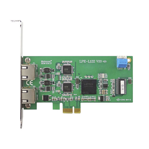 PCI motion control card - LPE-L122 - Taiwan Pulse Motion - Ethernet / RS-485 / high-speed